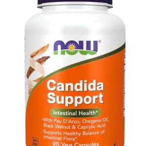 NOW Candida Support 90 cápsulas vegetarianas: