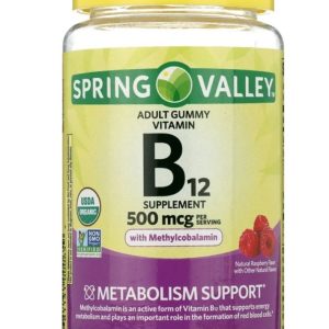 Spring Valley Vitamina B12 con Metilcobalamina