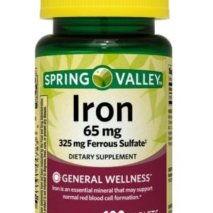 Spring Valley® Hierro 65 mg