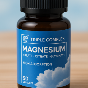 Triple Complex Magnesium 300 mg (90 cápsulas)